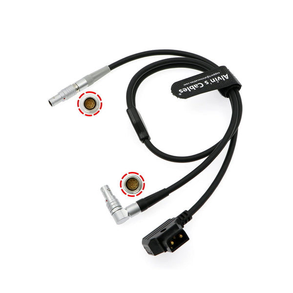 Alvin’s Cables Run Stop Power Cable for ARRI cforce RF Motor| cmotion cPRO Motor to RED Komodo| RED V-Raptor Camera 7 Pin to 9 Pin+D-tap Cable 60CM|23.6inches