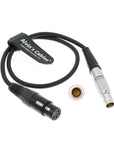 Alvin's Cables Power Cable for Sony Venice F55 SXS Camera for Steadicam M1 M2 Sled 2B 3 Pin Male to XLR 4 Pin Female 12V Power Cable