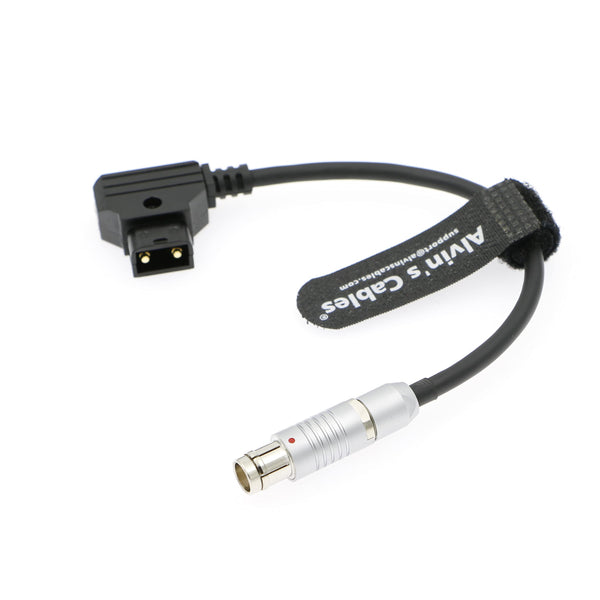 Alvin’s Cables Fischer 6 Pin Female to D-tap Power Cable for Vision Research Phantom Miro L320S M320S| VEO4K 990| VEO4K 590 24cm|9.5inches