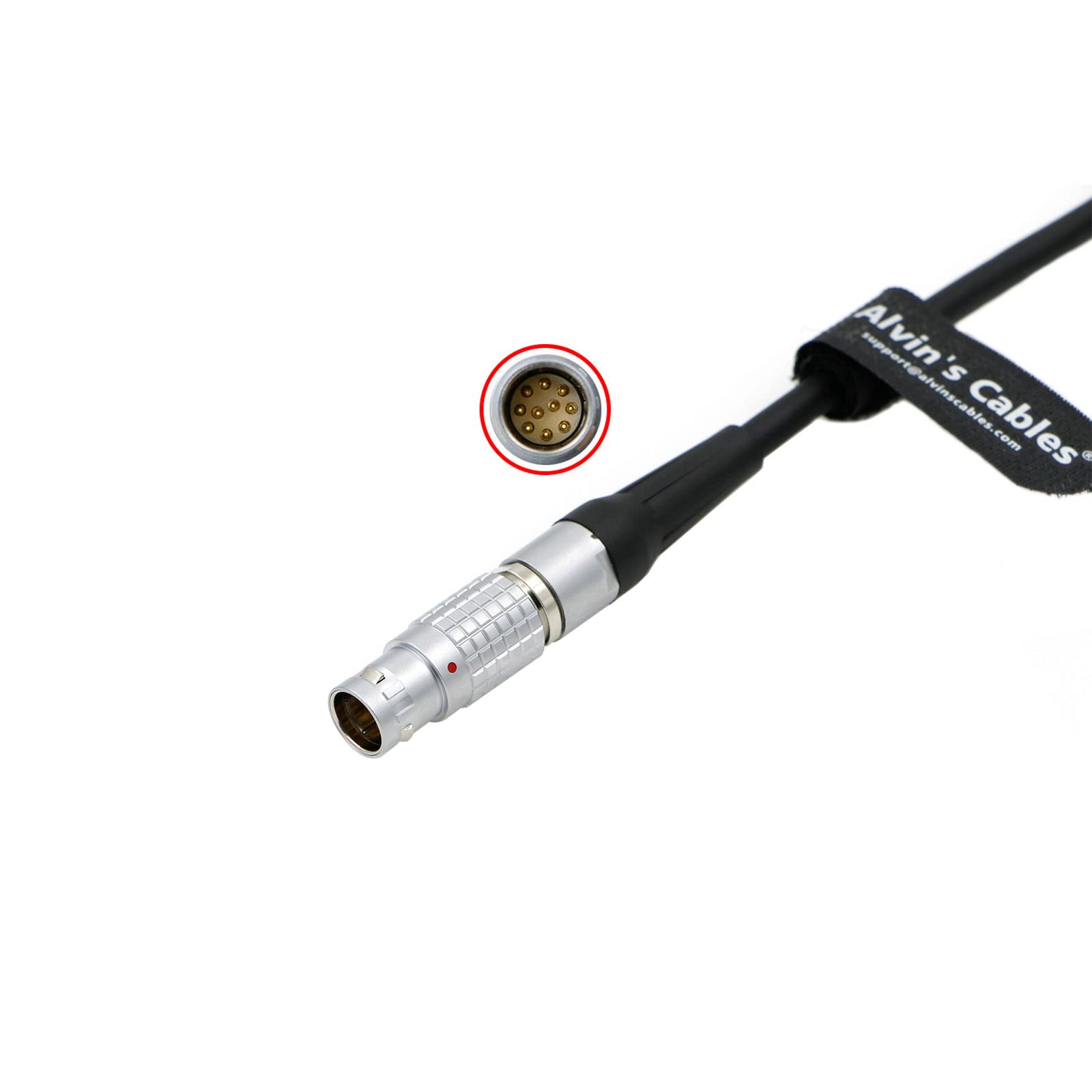 Alvin&#39;s Cables DJI Ronin 2 Dual TB50 Battery Mount Power Cable for ARRI Alexa Mini 10 Pin Male to 8 Pin Female Power Cable for ARRI Alexa 35, Amira, Alexa Mini LF