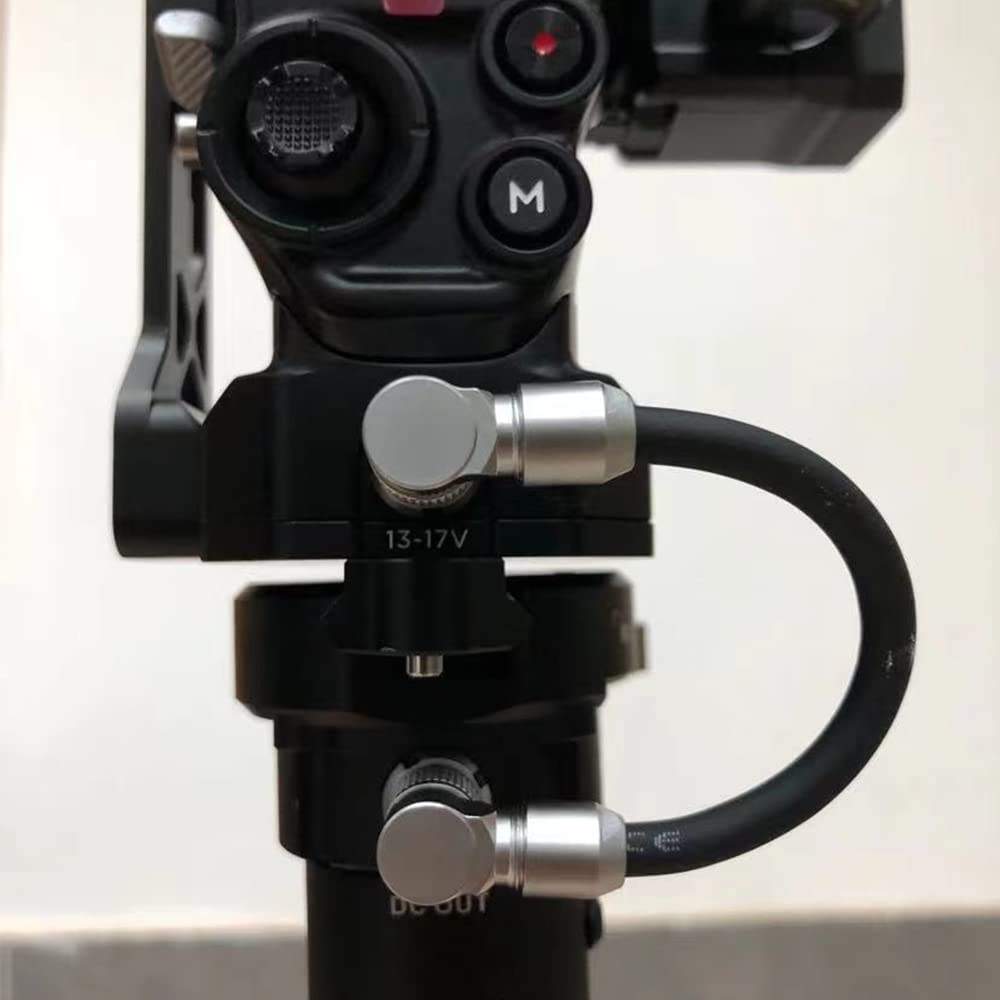 Alvin’s Cables Power Cable for DJI RS2 RS3 Rotatable 2 Pin Male Right