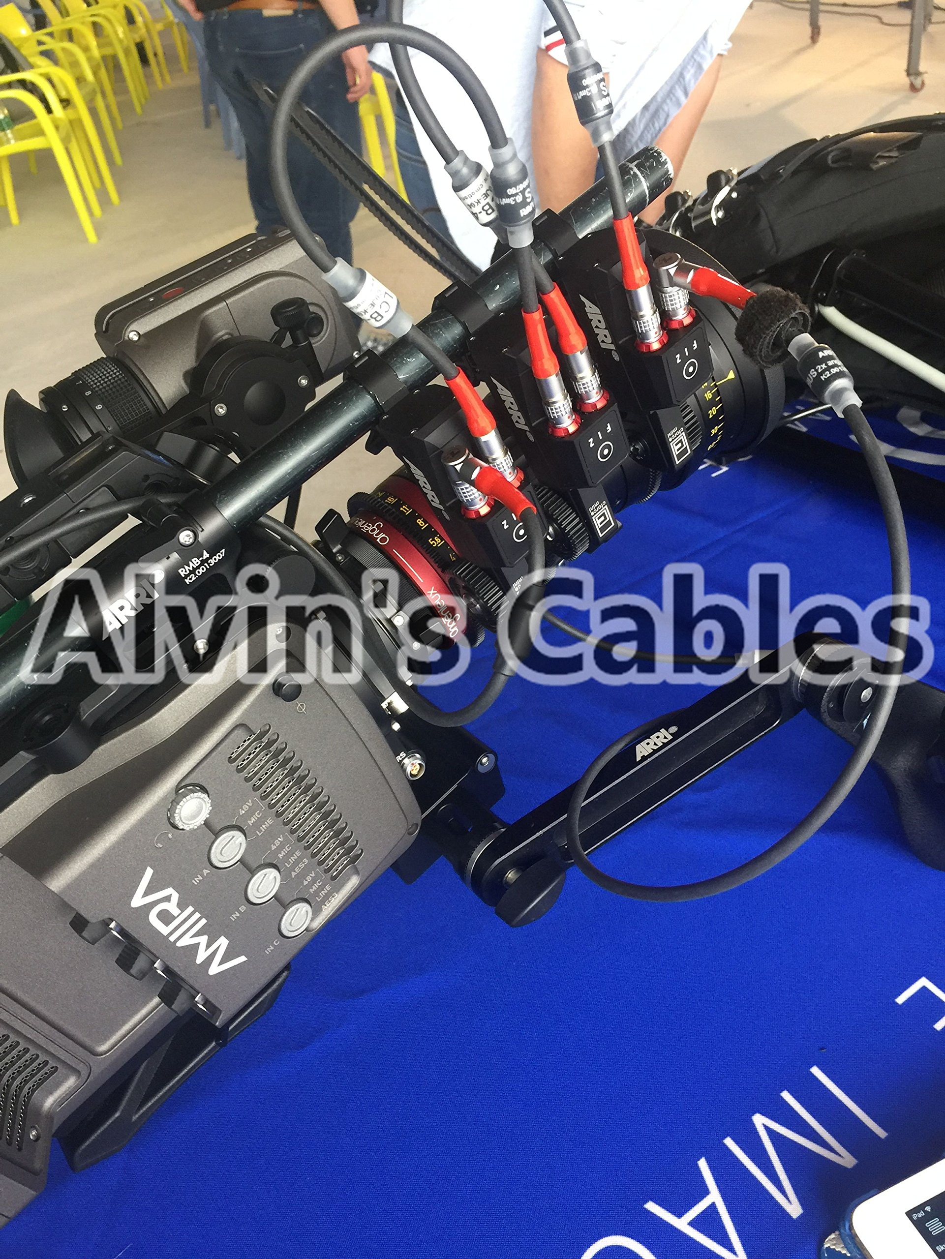 Alvin&#39;s Cables 4 Pin Male to 4pin Cable for Arri LBUS FIZ MDR Wireless Focus