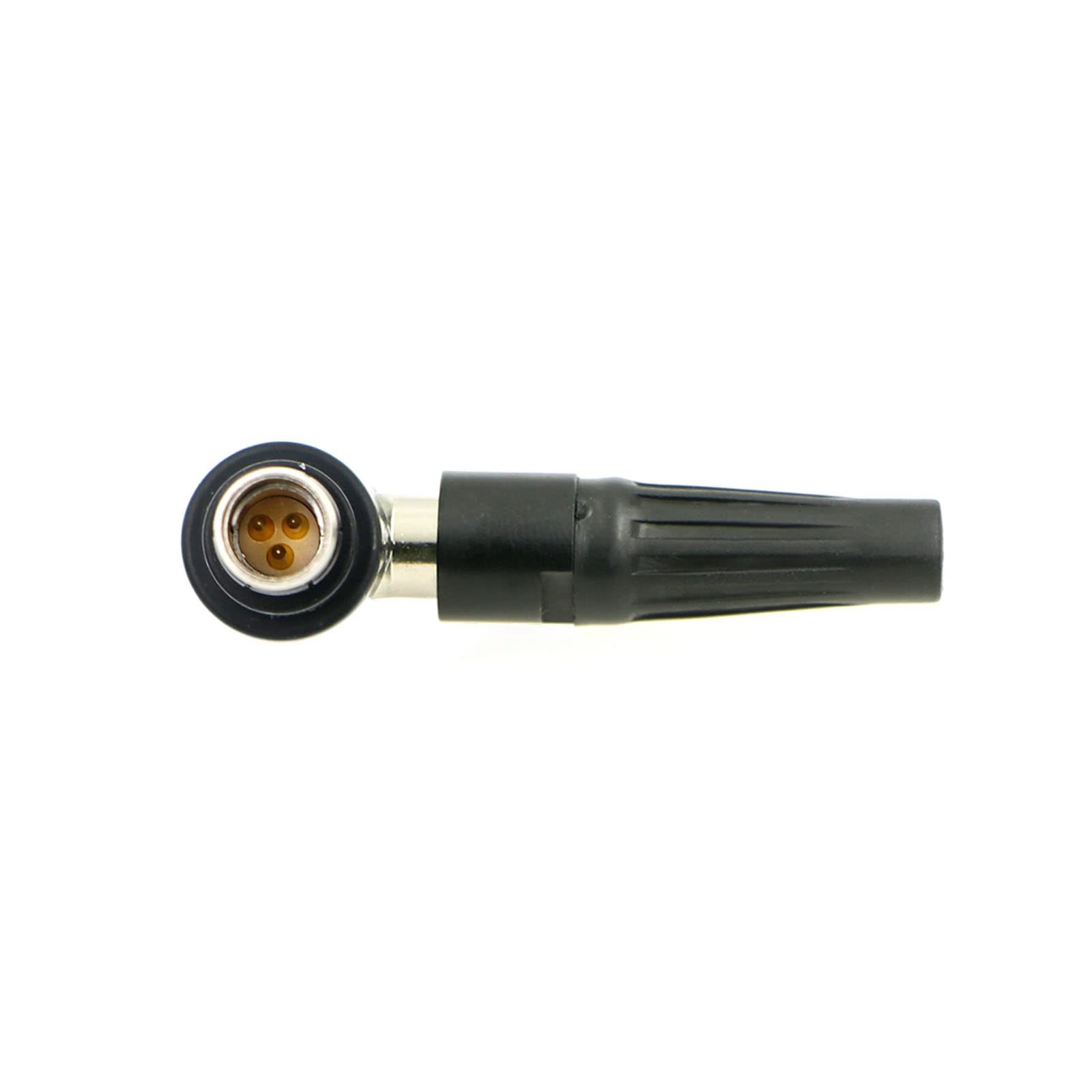 Alvin’s Cables Compatible Fischer S102 3 Pin Male Right Angle Connector for ARRI Alexa, RED DSMC2, for Sony Venice RS 3 Pin Plug