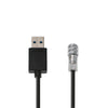 BMPCC-4K|6K Power-Cable for Blackmagic-Pocket-Cinema-Camera from Power-Bank USB QC 2.0|3.0 12V to 2-Pin Female Flexible Coiled Cable Alvin's Cables