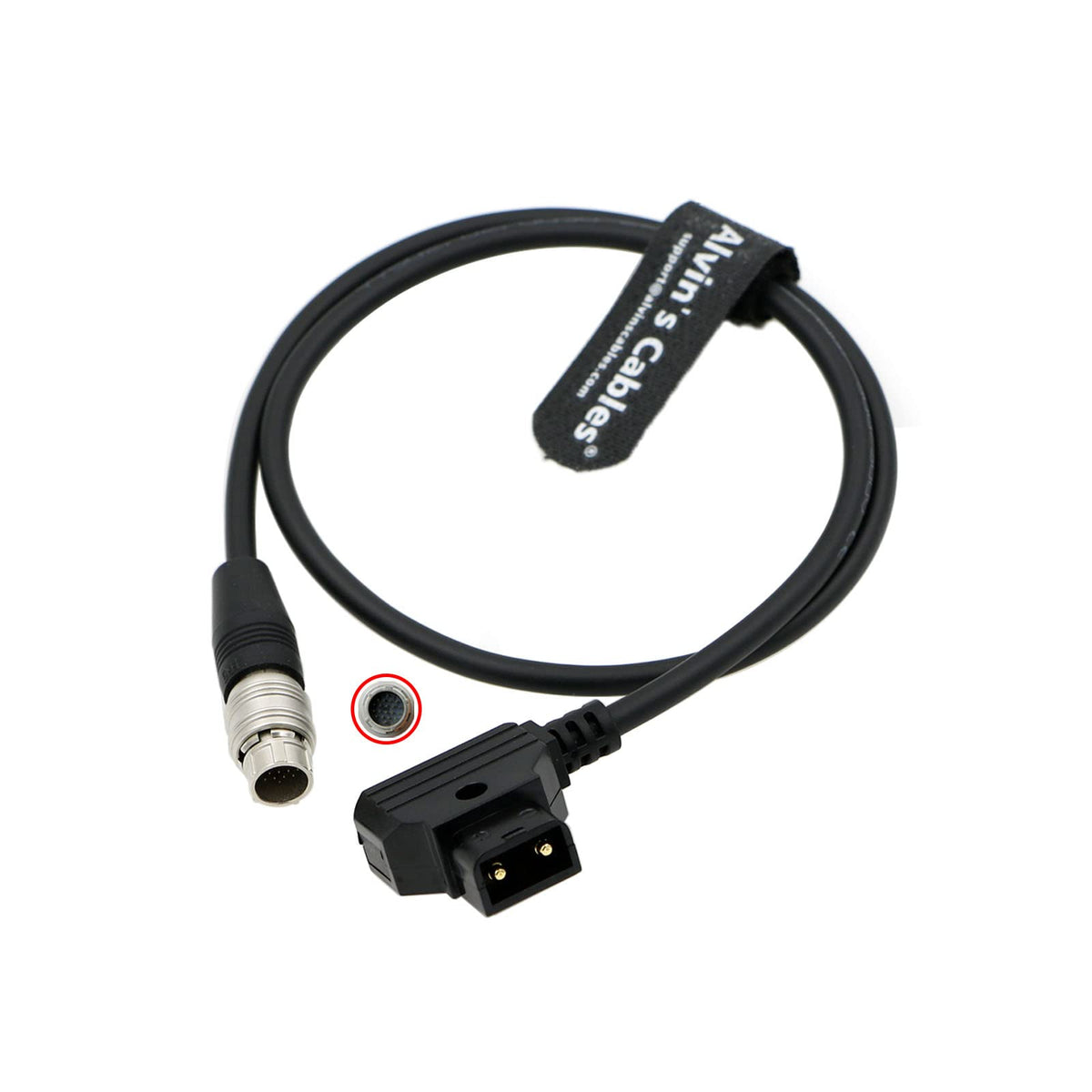 Alvin’s Cables Power Cable for Fujinon D-tap to Hirose 20 Pin Male HR2