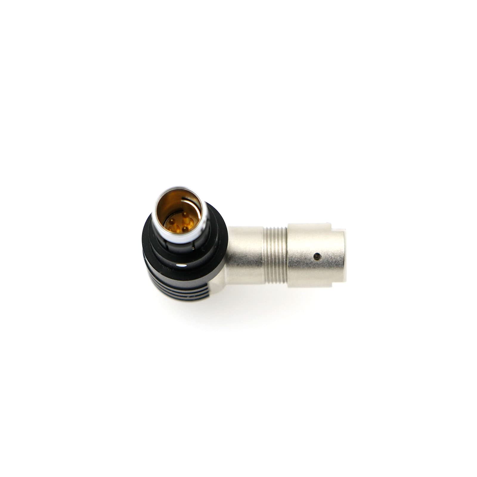 Alvin’s Cables Compatible Fischer S102 3 Pin Male Right Angle Connector for ARRI Alexa, RED DSMC2, for Sony Venice RS 3 Pin Plug
