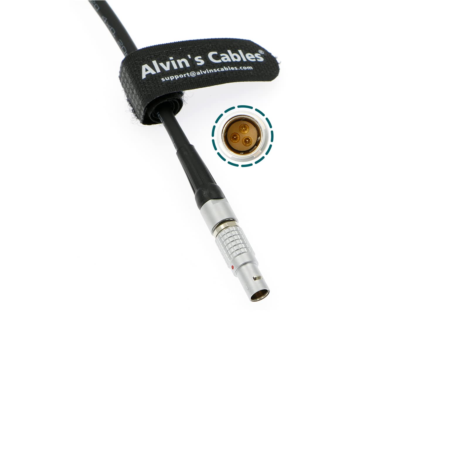 Alvin’s Cables RED V-Raptor XL Power Cable for Steadicam Zephyr| Archer2 sled 3 Pin Male to 2B 4 Pin Female Power Cable 45cm|18inches