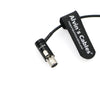 Alvin’s Cables Low-Profile TA5F auf 3,5 mm TRS Audiokabel für Lectrosonics-DCHR-Empfänger| SMQV-Sender 60 cm | 24 Zoll