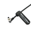 Alvin's Cables Z-CAM E2 Stromkabel für Atomos Ninja V| OSEE G7| Shinobi 7" | Shogun 7 Monitor 2-poliger Stecker zum Verriegeln rechtwinkliges DC-Stromkabel 30 cm | 12 Zoll