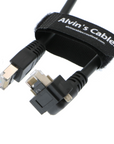 Alvin's Cables GigE Cat6 S STP Screw Lock Horizontal RJ45 DrC Cable for Basler Cameras 3M 5M 10M