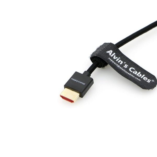 Alvin's Cables 8K HDMI 2.1 Kabel 48Gbps High-Speed ultradunne HDMI-kabel voor Atomos Ninja-V 4K-60P 6K-Record, Z-CAM, voor Canon-C70, voor Sony A7S3| A9|A74 70cm|27.6 Alvin's Cables 8K HDMI 2.1 Kabel 48Gbps High-Speed ultradunne HDMI-kabel voor Atomos Ninja-V 4K-60P 6K-Record, Z-CAM, voor Canon-C70, voor Sony A7S3| A9|A74 70cm|27.6