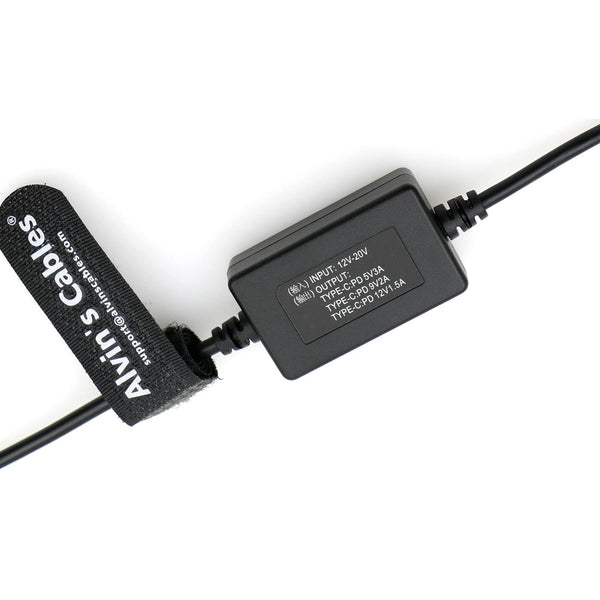 Alvin's Cables PD USB-C Typ-C auf 2-poliges Stromkabel für Tilta