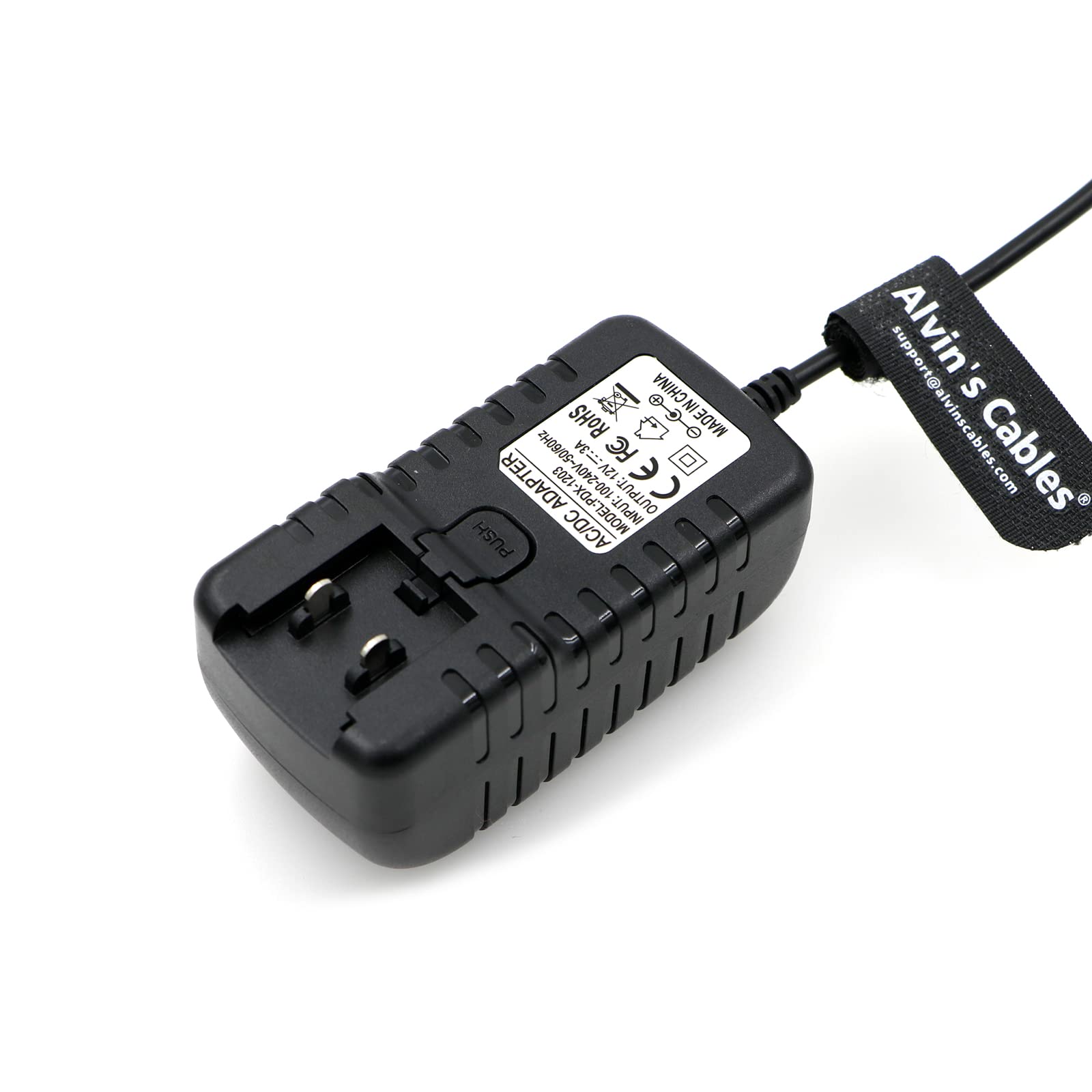 Alvin&#39;s Cables Universal AC with UK EU AU US Plugs Adapter Converter Power Cable for Z CAM E2 Flagship Teradek Cube Hollyland Cosmo 600