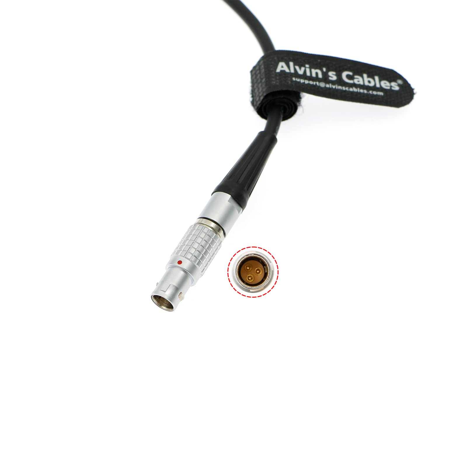 Alvin's Cables Power Cable for Sony Venice F55 SXS Camera for Steadicam M1 M2 Sled 2B 3 Pin Male to XLR 4 Pin Female 12V Power Cable