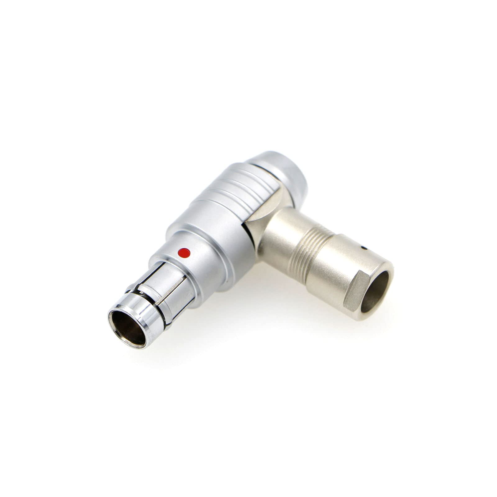 Alvin’s Cables Compatible Fischer S102 3 Pin Male Right Angle Connector for ARRI Alexa, RED DSMC2, for Sony Venice RS 3 Pin Plug
