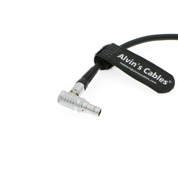 Alvin’s Cables Teradek RT Motor Cable for Teradek MDR.X Receiver | MOTR.X Motor| MK3.1 Motor Straight to Right Angle 4 Pin Male Power Control Cable 60cm|24inches