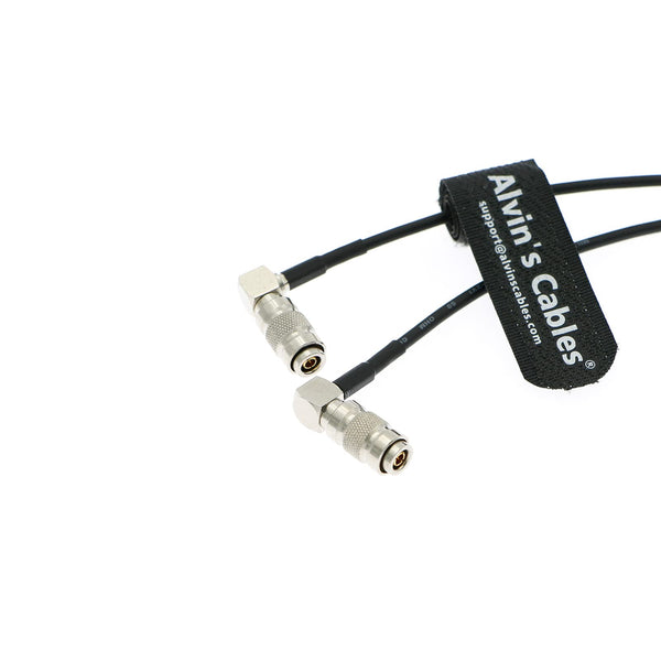 Alvin's Cables Timecode Input Output Cable for ARRI Alexa Sound Devices Atomos Ultrasync One 5 Pin to Dual DIN Timecode Cable 50cm|19.7inches