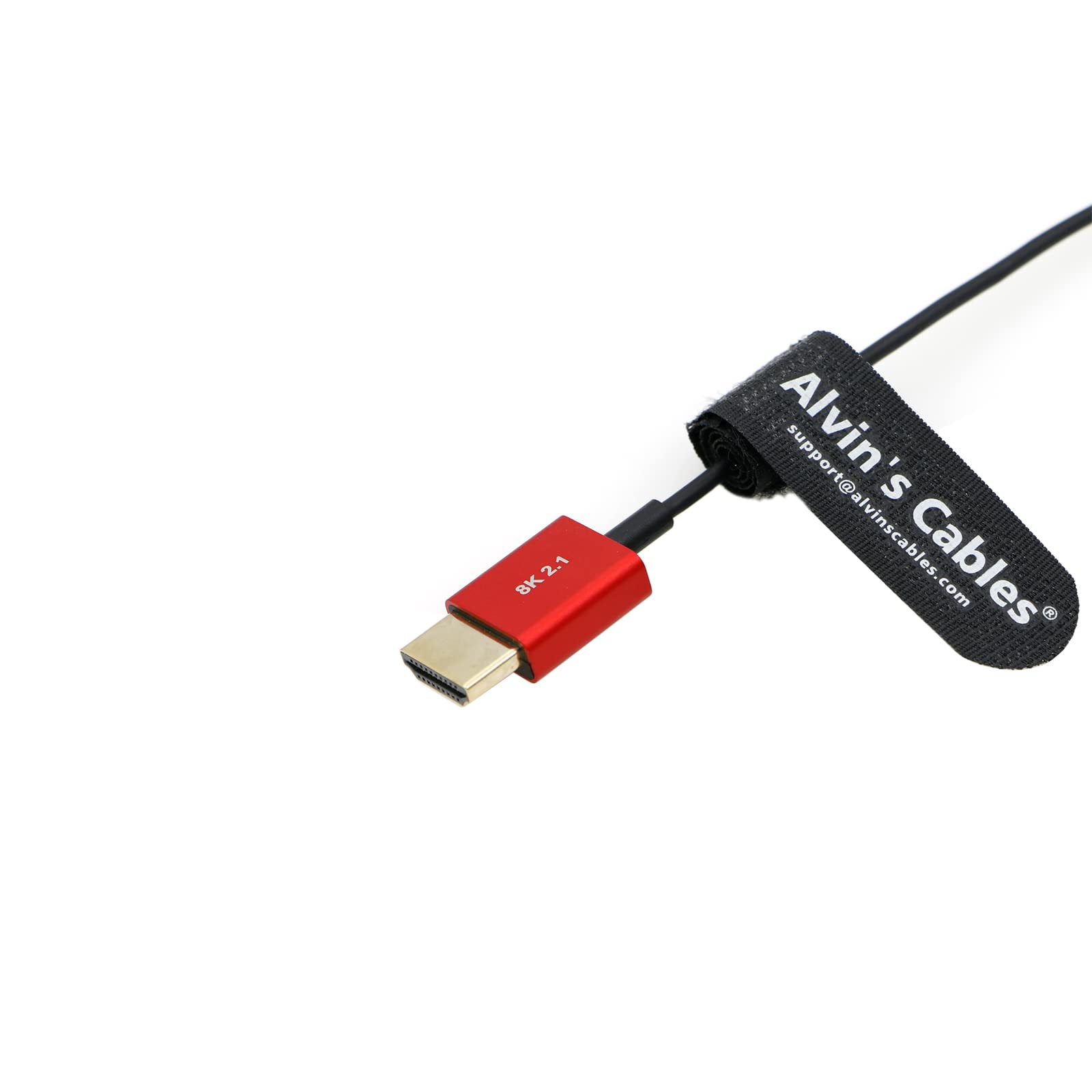 Alvin’s Cables 8K 2.1 Full HDMI Cable for Atomos Ninja-V 4K-60P Record from Z-CAM for Canon-C70, for Sony A7S3,A9,A74