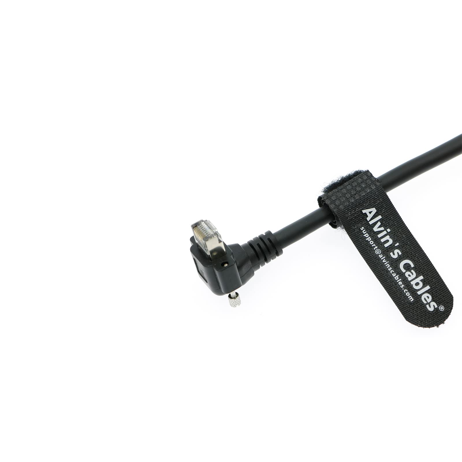 Alvin&#39;s Cables GigE Cat6 S STP Screw Lock Horizontal RJ45 DrC Cable for Basler Cameras 3M 5M 10M