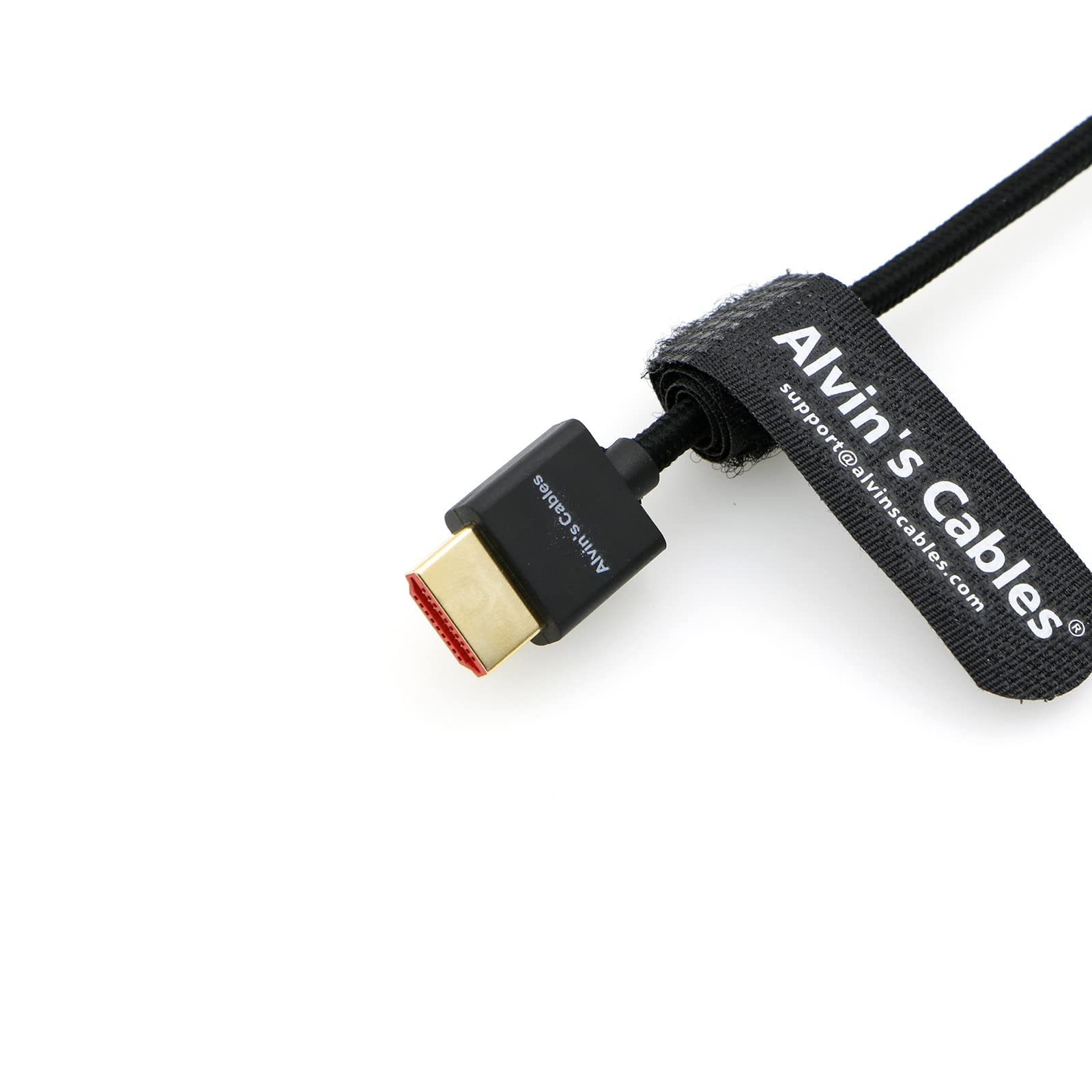 Alvin’s Cables 8K 2.1 Micro-HDMI to Full HDMI Cable for Atomos-Ninja-V 4K-60P Record 48Gbps HDMI for Canon-R5C,R5,R6