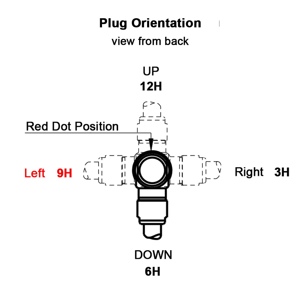 Alvin’s Cables Compatible Fischer S102 3 Pin Male Right Angle Connector for ARRI Alexa, RED DSMC2, for Sony Venice RS 3 Pin Plug