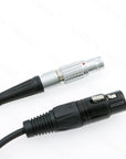 Alvin's Cables Power Cable for Sony Venice F55 SXS Camera for Steadicam M1 M2 Sled 2B 3 Pin Male to XLR 4 Pin Female 12V Power Cable