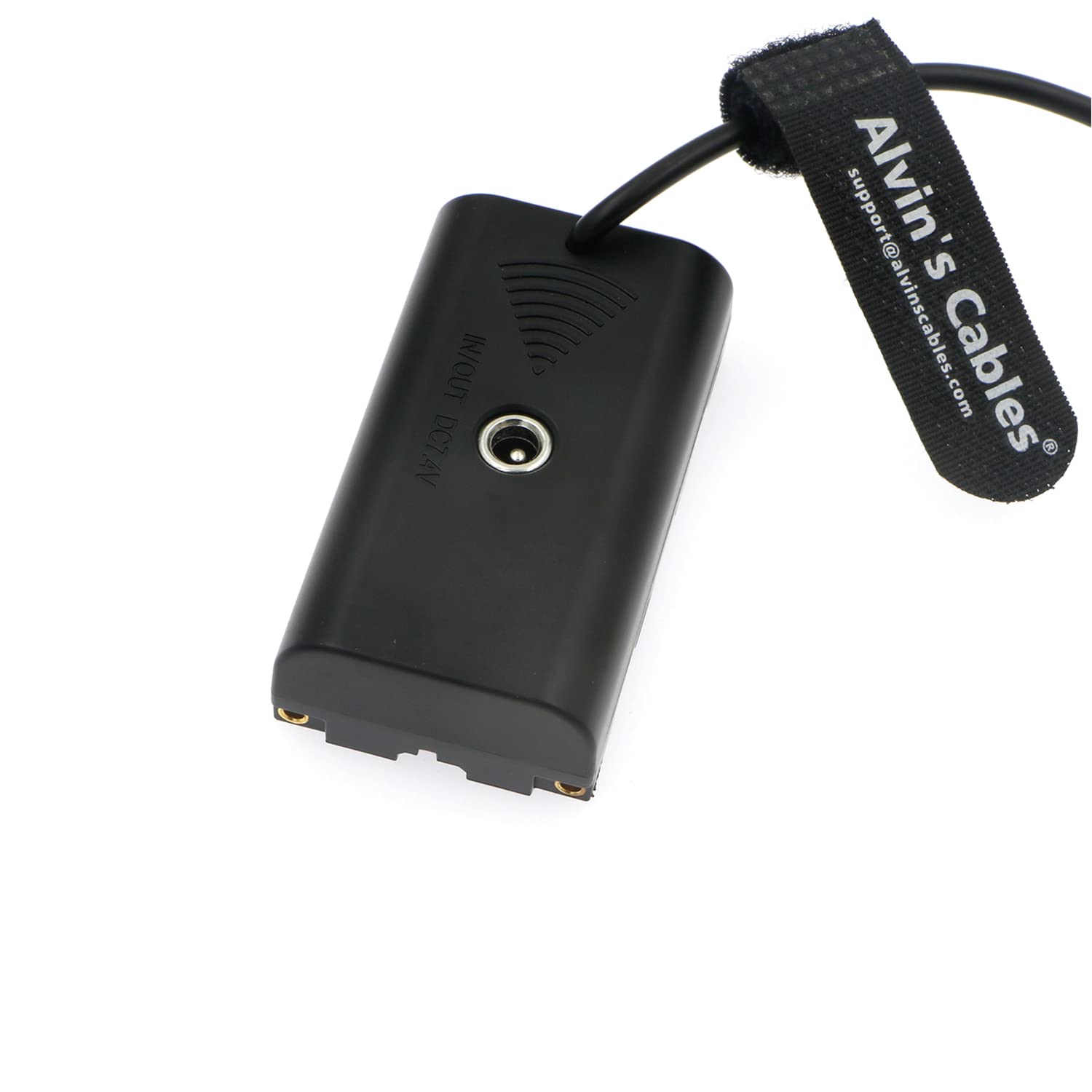 Alvin&#39;s Cables D-tap to F550 Dummy Battery Power Cable for Sony NP-F550| F770| F570| F970 Atomos Ninja V Monitor 1.5M