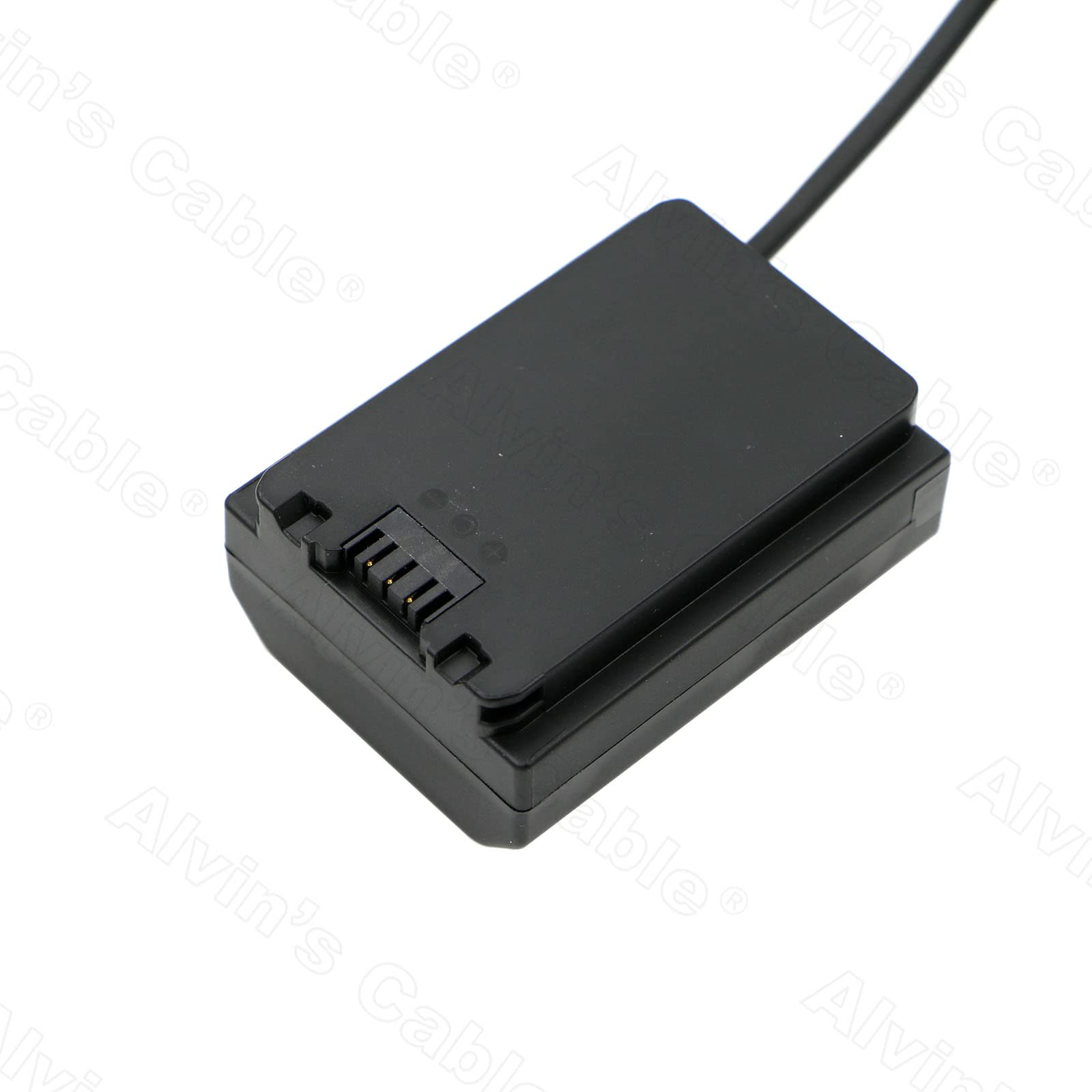 Alvin’s Cables NP-FZ100 Dummy Battery to Ronin S Gimbal Power Coiled Cable for Sony Alpha A9II A9 A7RIV A7RIII A7III A7SIII A6600 Camera