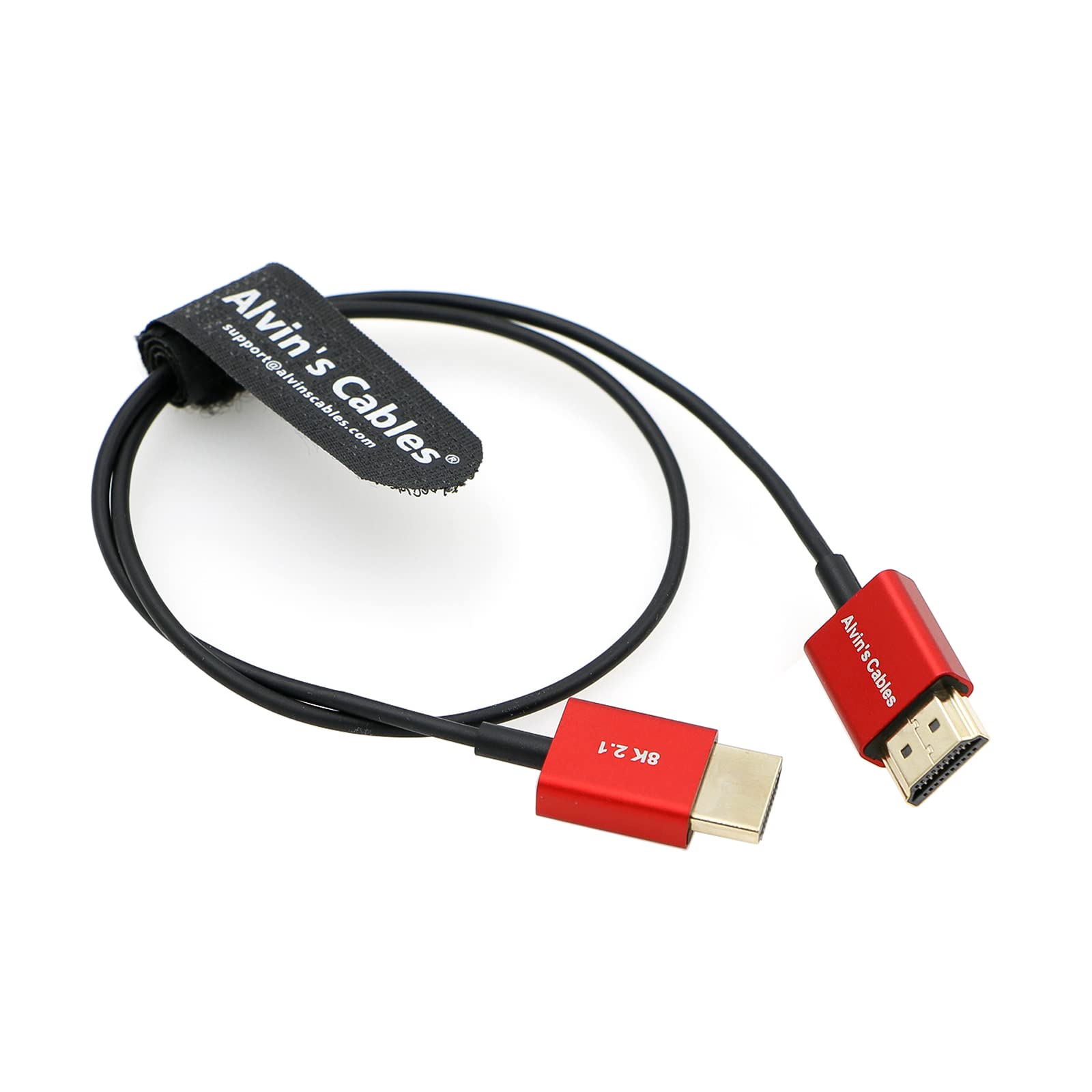 Alvin’s Cables 8K 2.1 Full HDMI Cable for Atomos Ninja-V 4K-60P Record from Z-CAM for Canon-C70, for Sony A7S3,A9,A74