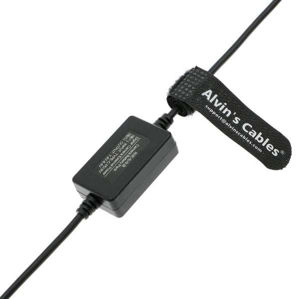 Alvin's Cables Type-C PD to LP-EL12 Dummy Battery Power Cable for Canon EOS M M2 M10 M50 M100 M200 DSLR Cameras
