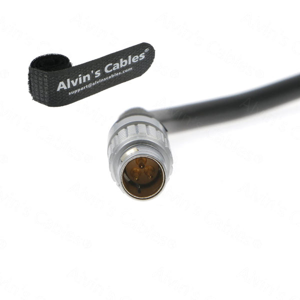 Netzkabel für Sony FS7 M2, rechtwinklig, DC auf 3-poligen Stecker, 12 V, Kabel für Steadicam Archer 2, 26 cm, Alvin's Cables