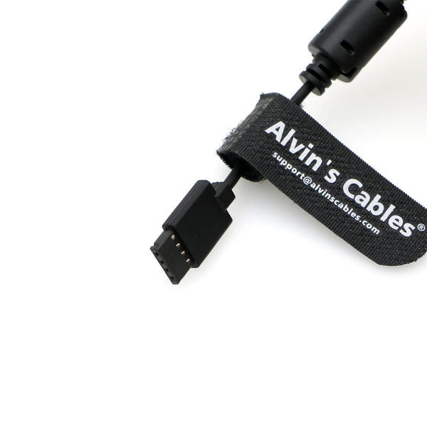 Alvin’s Cables NP-FZ100 Dummy Battery to Ronin S Gimbal Power Coiled Cable for Sony Alpha A9II A9 A7RIV A7RIII A7III A7SIII A6600 Camera
