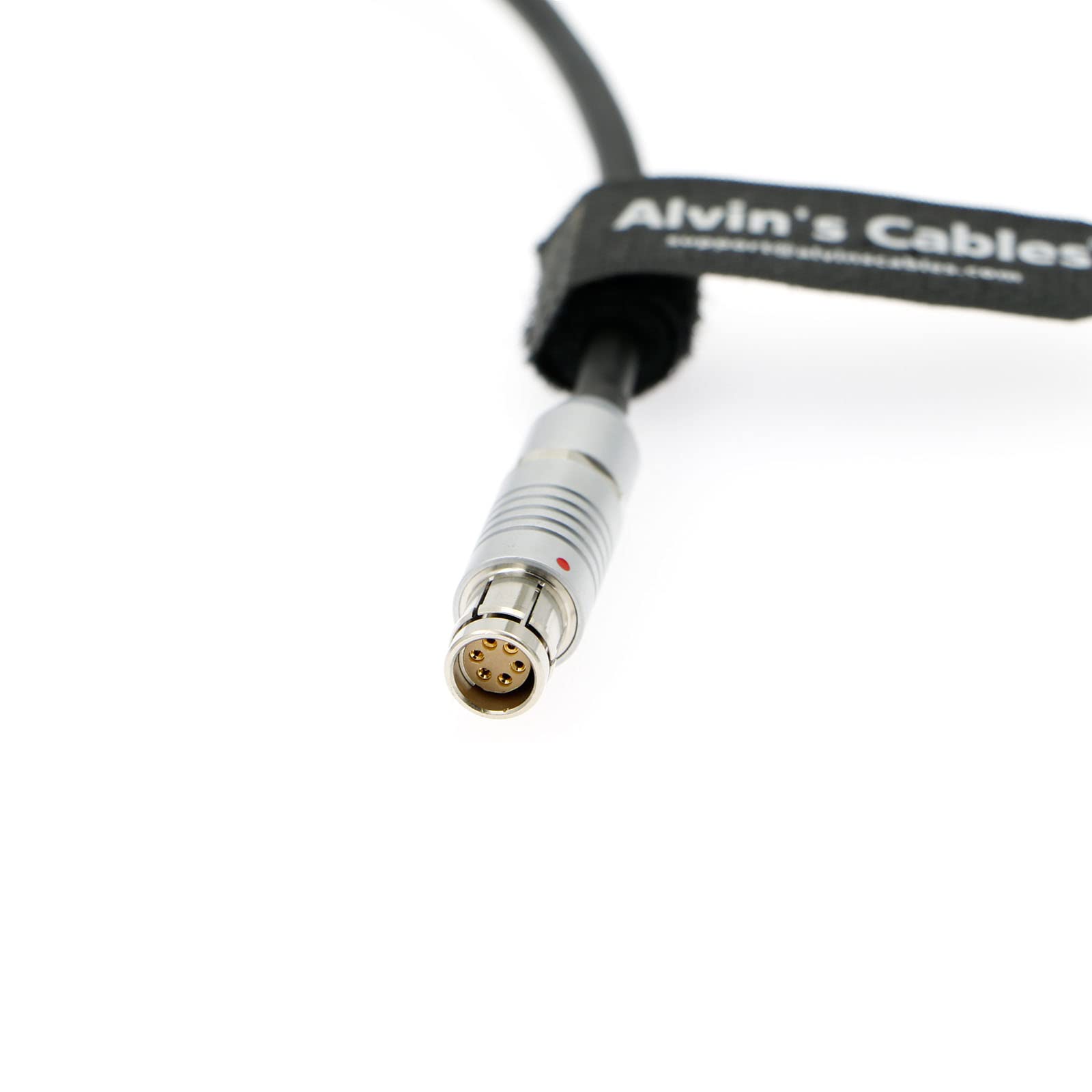 Alvin's Cables Fischer 6 Pin Buchse auf D-Tap Stromkabel für Phantom Miro M320S| VE04K 990| VE04K 590 24 cm | 9,5 Zoll