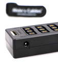 Alvin's Cables D Tap Male to 4 Port Dtap Female Splitter Power Cable for ARRI RED Cameras TILTA Steadicam IDX Battery