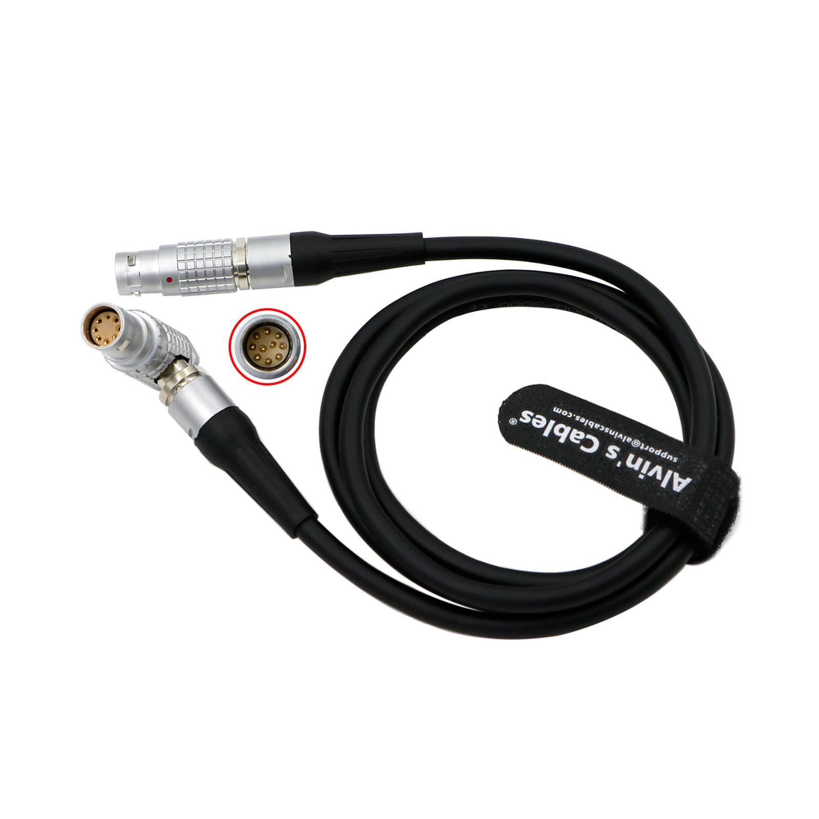 Alvin&#39;s Cables DJI Ronin 2 Dual TB50 Battery Mount Power Cable for ARRI Alexa Mini 10 Pin Male to 8 Pin Female Power Cable for ARRI Alexa 35, Amira, Alexa Mini LF