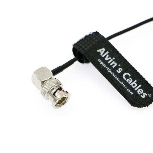 Alvin’s Cables DIN 1.0/2.3 auf BNC 3G Koaxialkabel Mini BNC Stecker auf BNC Stecker RG174 75 Ohm HD SDI Kabel für Blackmagic Decklink Quad 60cm|23.6inch