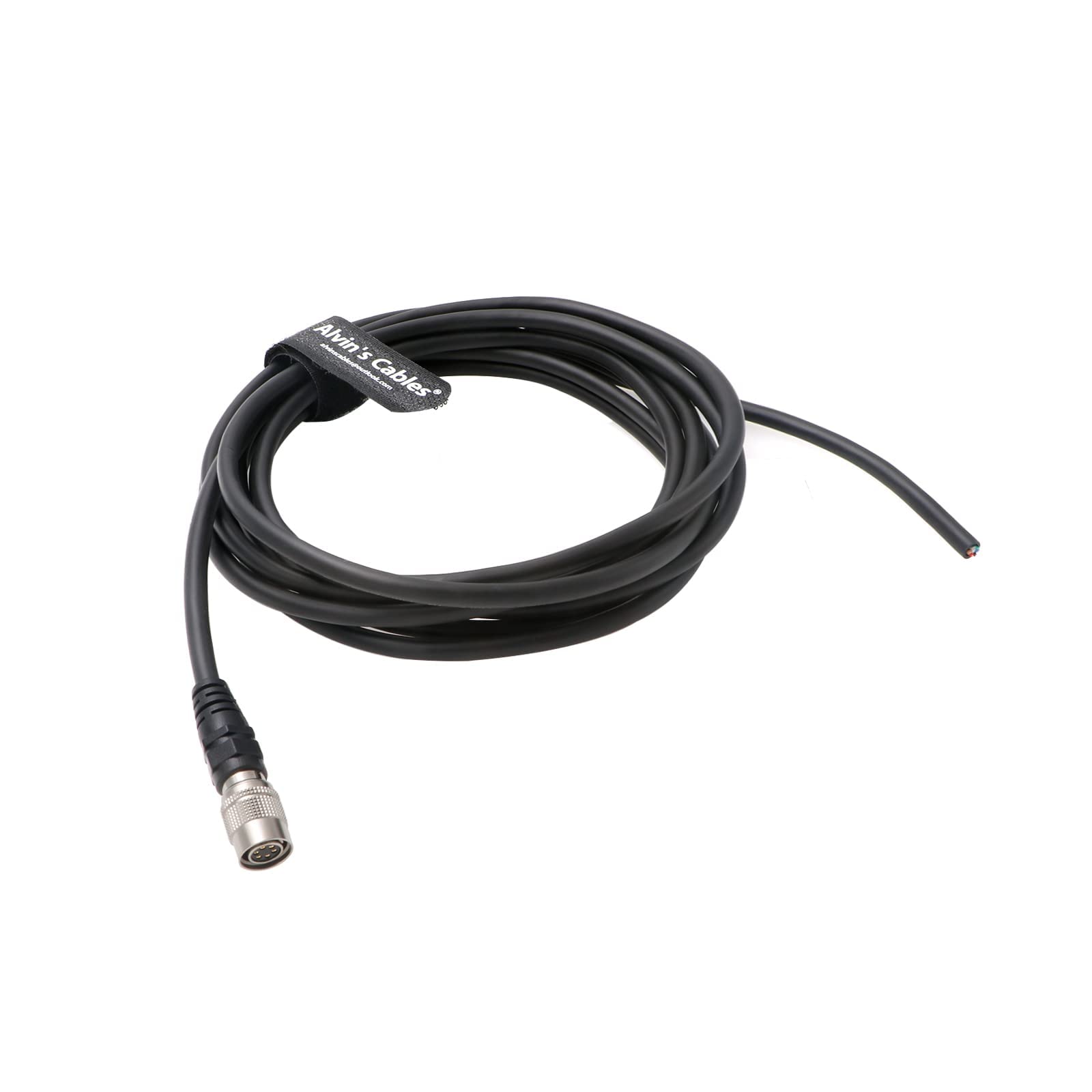 Alvin’s Cable Hirose 6 Pin Female HR10A-7P-6S to Flying Lead Power I/O Cable for Basler GIGE AVT for Sony CCD Camera