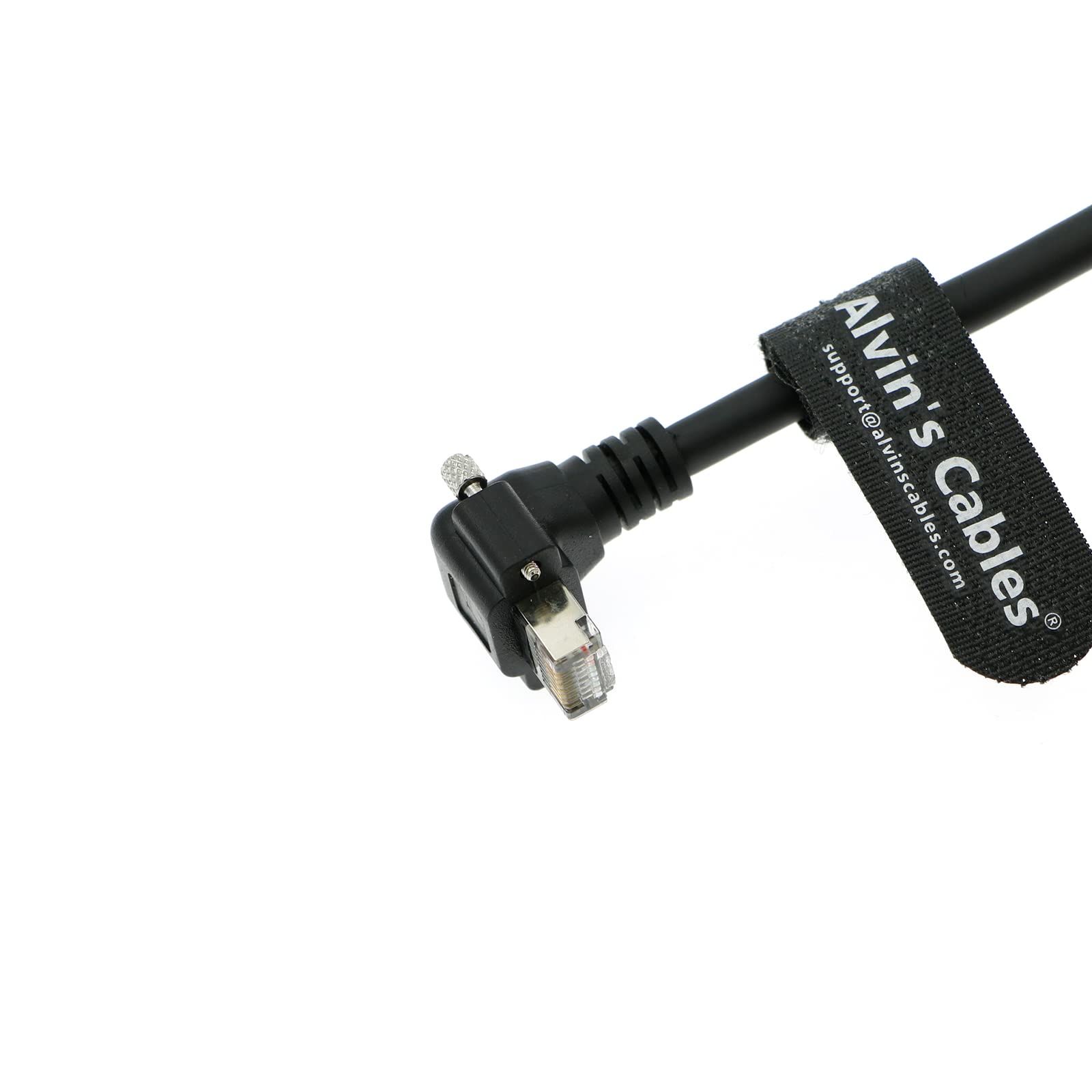 Alvin&#39;s Cables GigE Cat6 S STP Screw Lock Horizontal RJ45 DrC Cable for Basler Cameras 3M 5M 10M