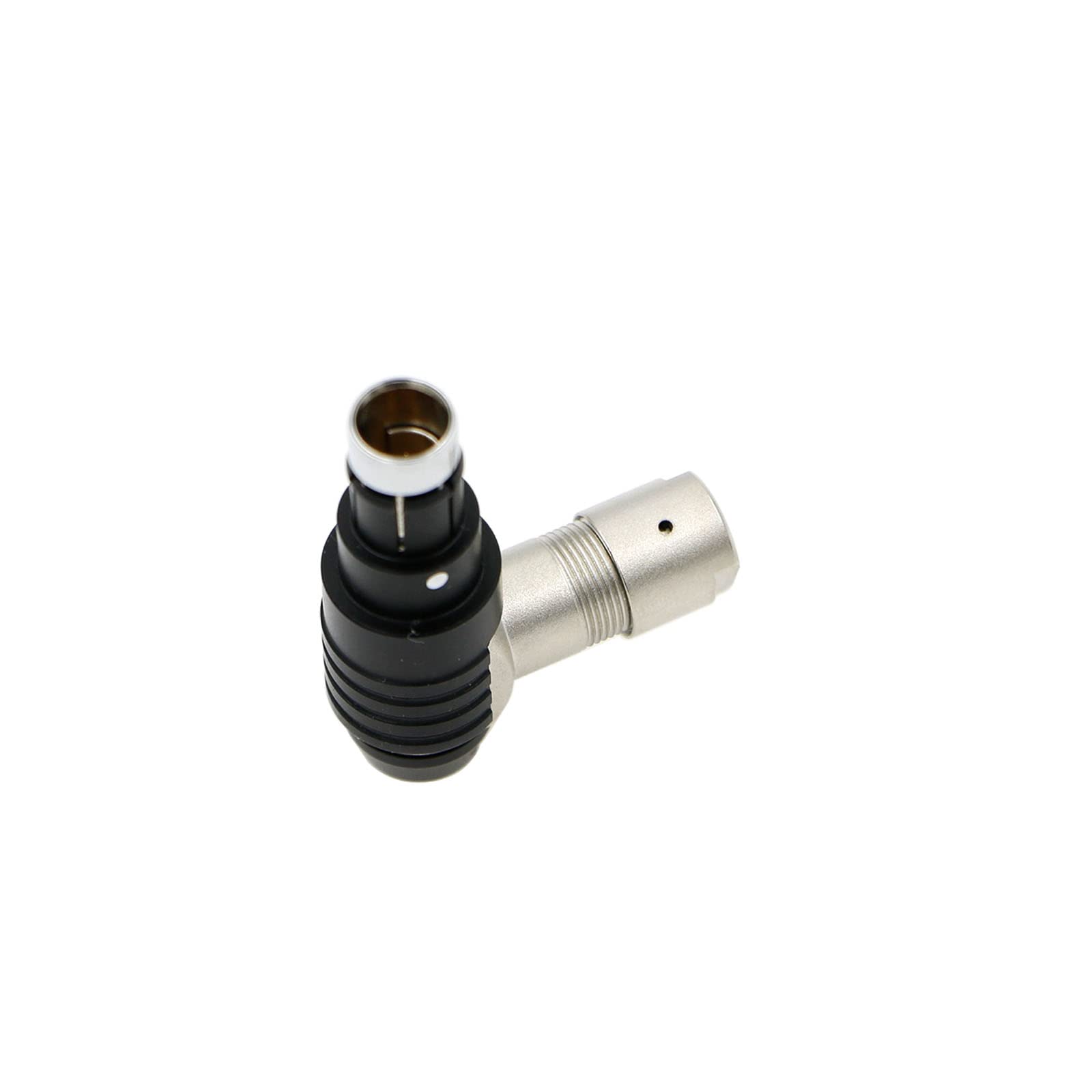 Alvin’s Cables Compatible Fischer S102 3 Pin Male Right Angle Connector for ARRI Alexa, RED DSMC2, for Sony Venice RS 3 Pin Plug