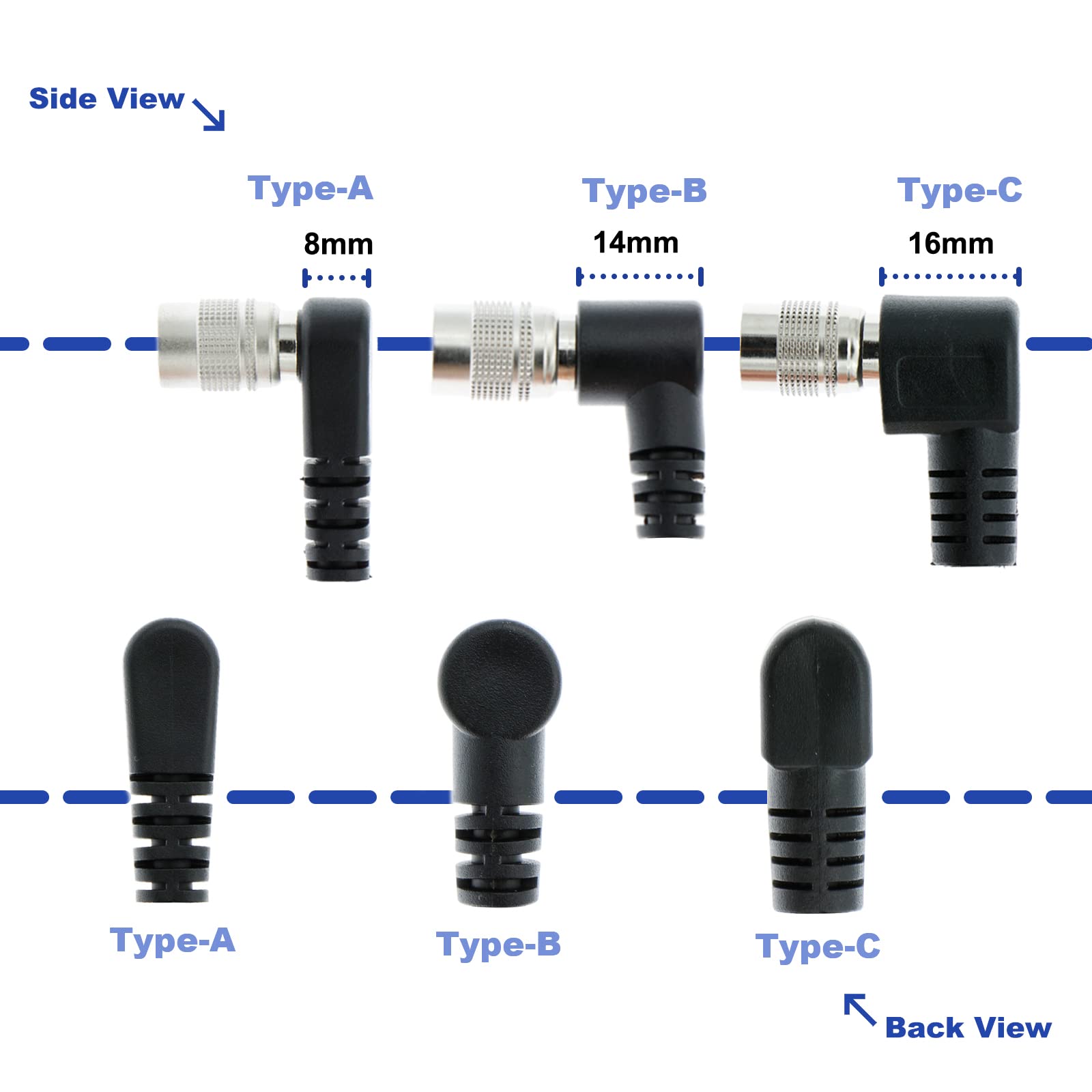 Alvin’s Cable Hirose 6 Pin Female HR10A-7P-6S to Flying Lead Power I/O Cable for Basler GIGE AVT for Sony CCD Camera