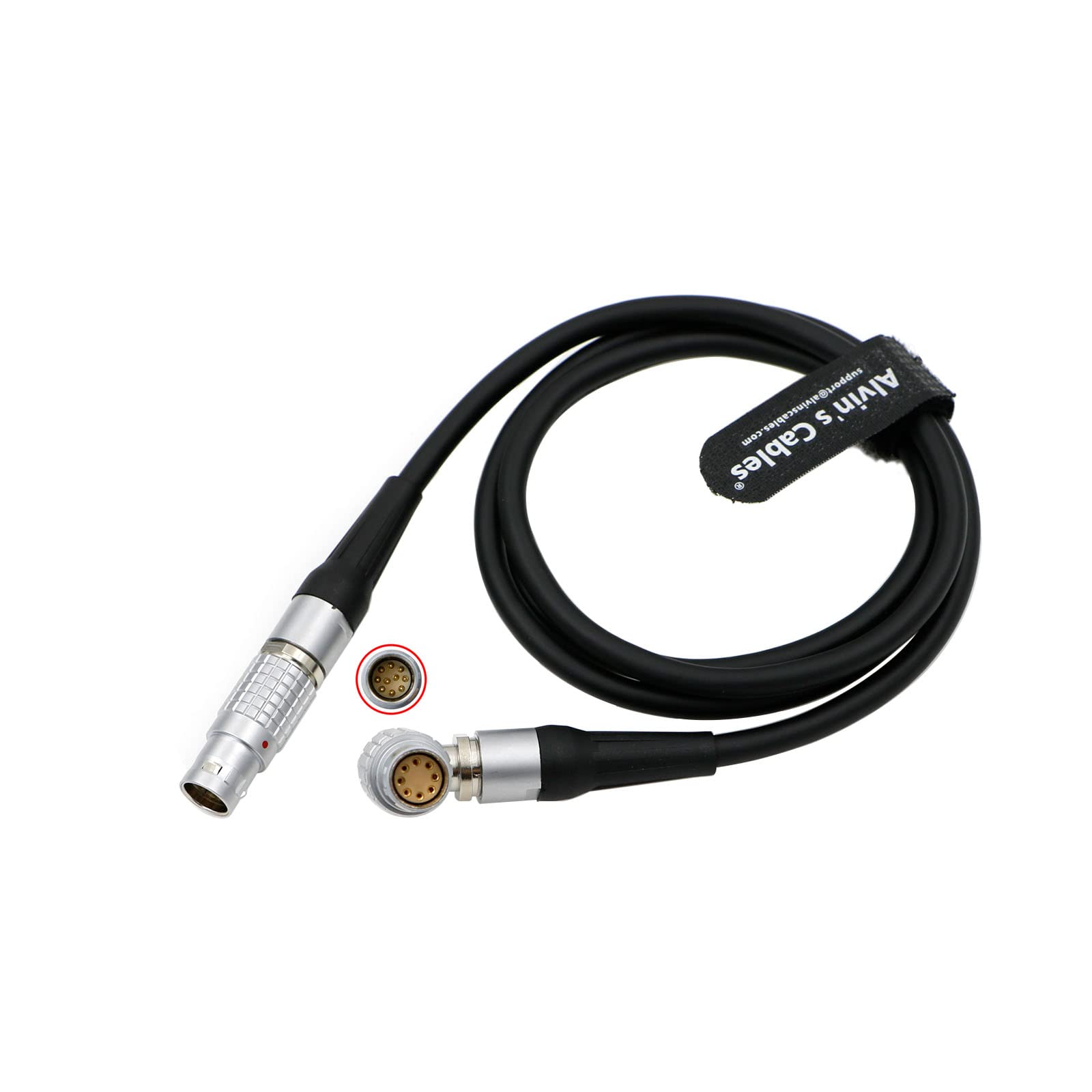 Alvin&#39;s Cables DJI Ronin 2 Dual TB50 Battery Mount Power Cable for ARRI Alexa Mini 10 Pin Male to 8 Pin Female Power Cable for ARRI Alexa 35, Amira, Alexa Mini LF