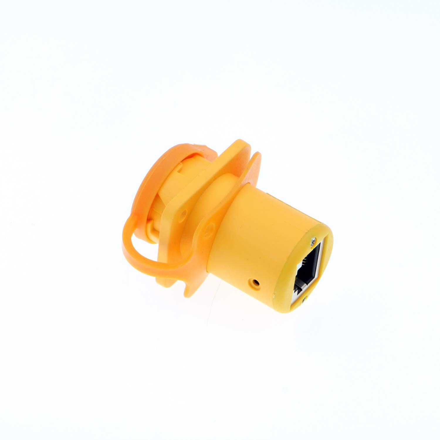 Alvin&#39;s Cables 3 Pcs RJ45 Waterproof Coupler Socket Connector IP65 Ethernet Panel Mount RJ45 Connector
