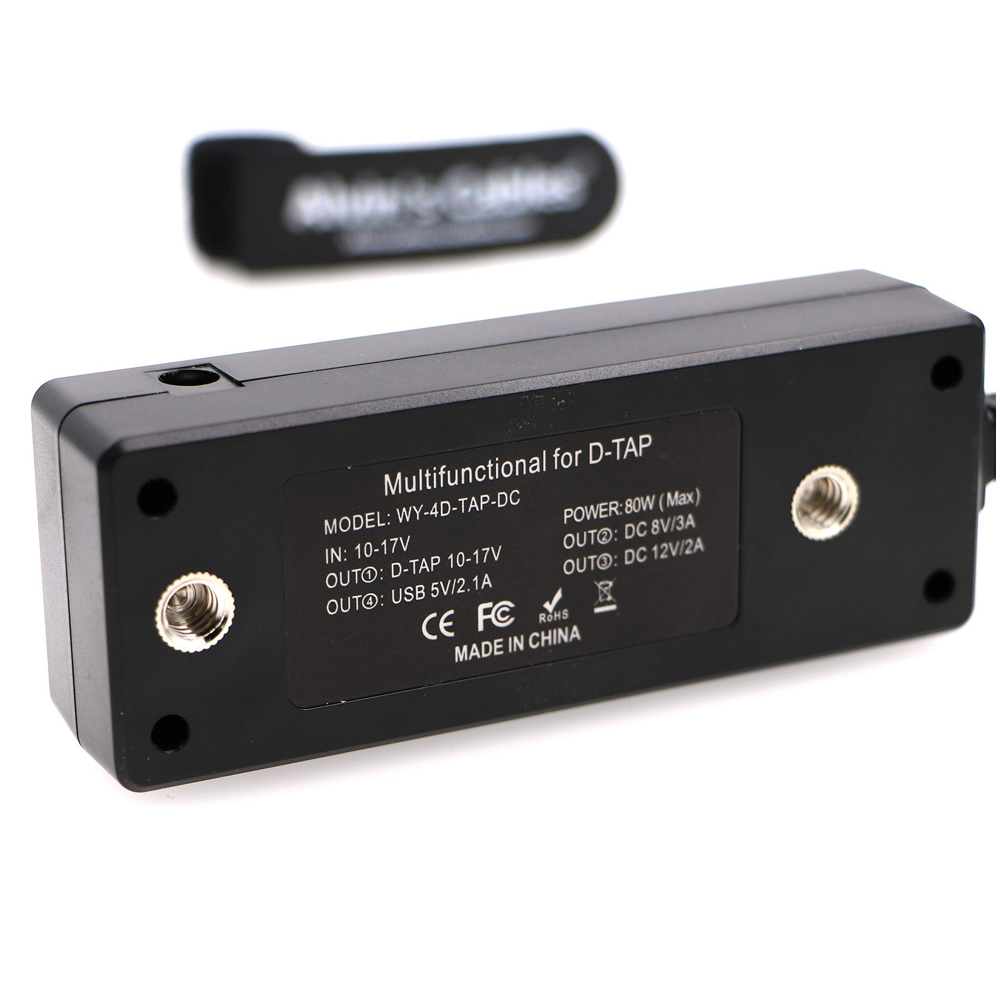 Alvin&#39;s Cables D Tap Male to 4 Port Dtap Female Splitter Power Cable for ARRI RED Cameras TILTA Steadicam IDX Battery
