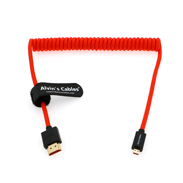 Alvin's Cables 8K 2.1 Micro-HDMI to Full HDMI Cable for Atomos-Ninja-V