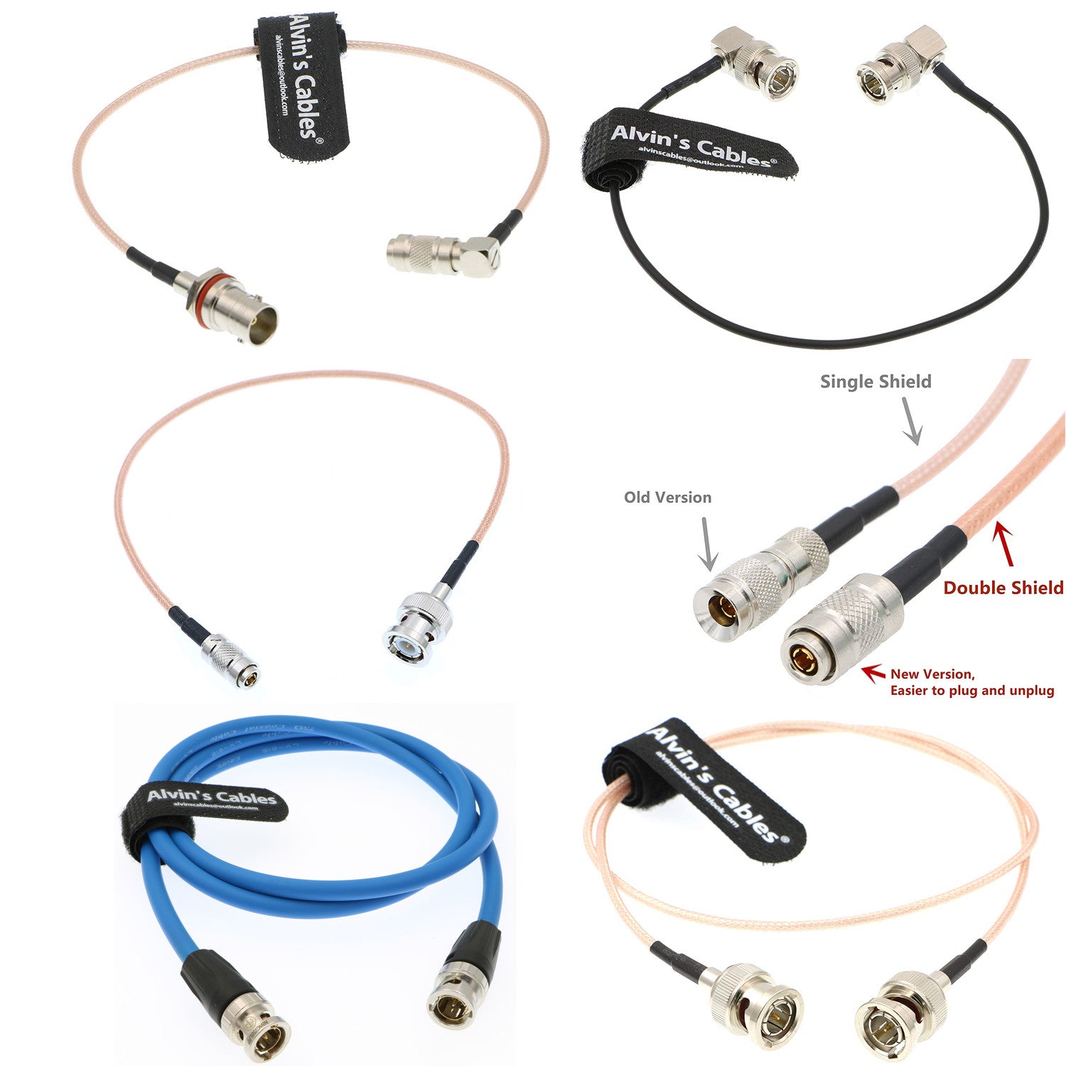 Customize Cables in Alvin's Cables Contact Us For More Types and Length
